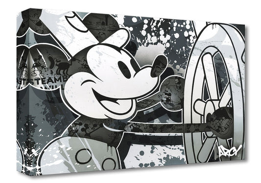 Arcy Disney "Steamboat Willie" Limited Edition Canvas Giclee