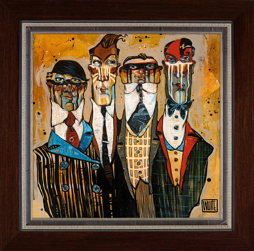 Todd White Suited for War Limited Edition Canvas Giclee