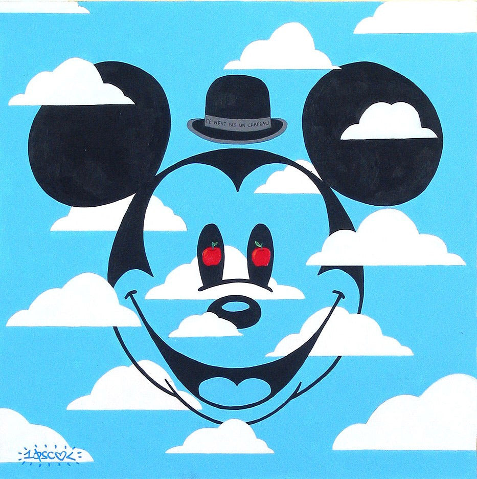 Tennessee Loveless Disney "Cet N'est Pas Un Chapeau" Limited Edition Canvas Giclee