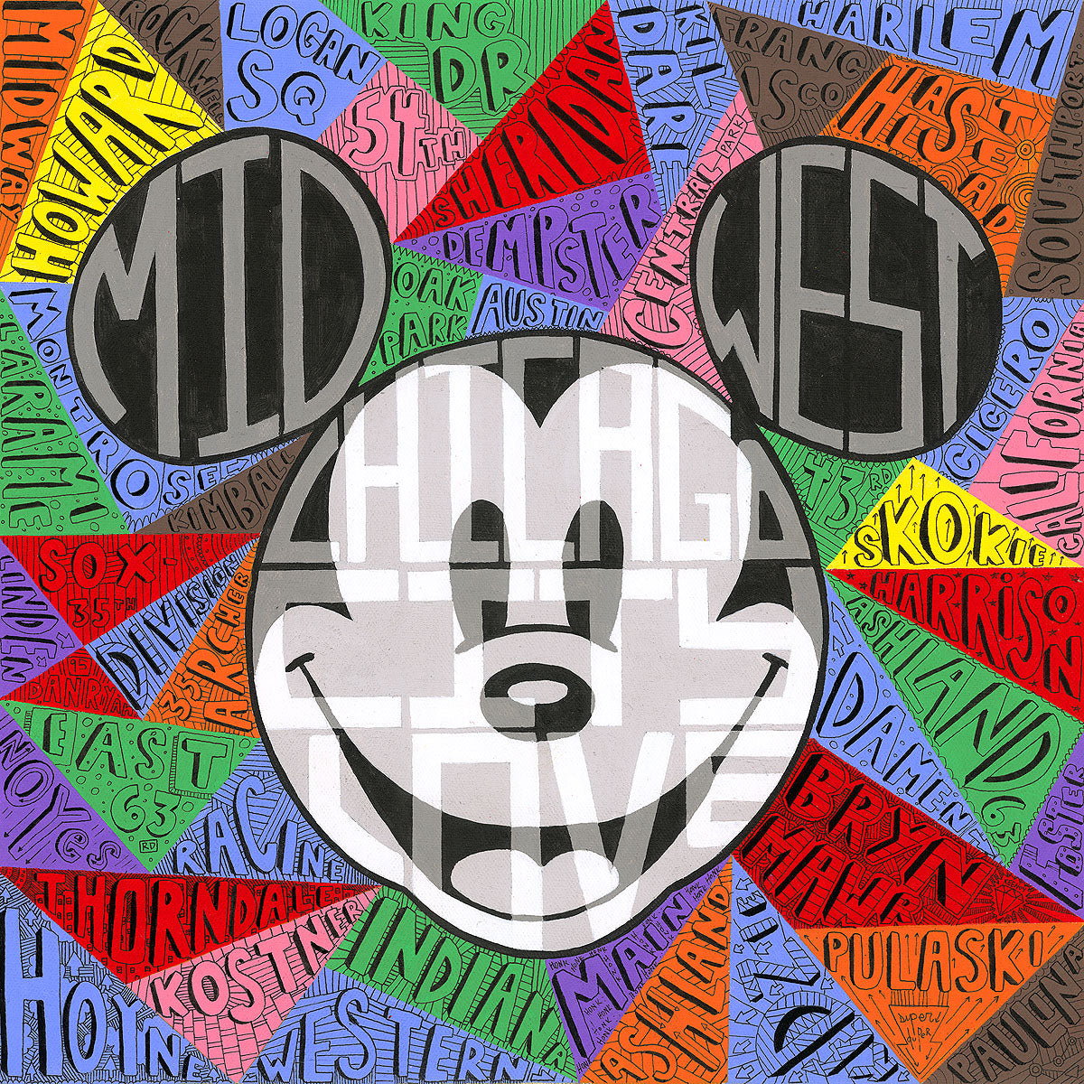 Tennessee Loveless Disney "Metropolitan Daydreamer" Limited Edition Canvas Giclee