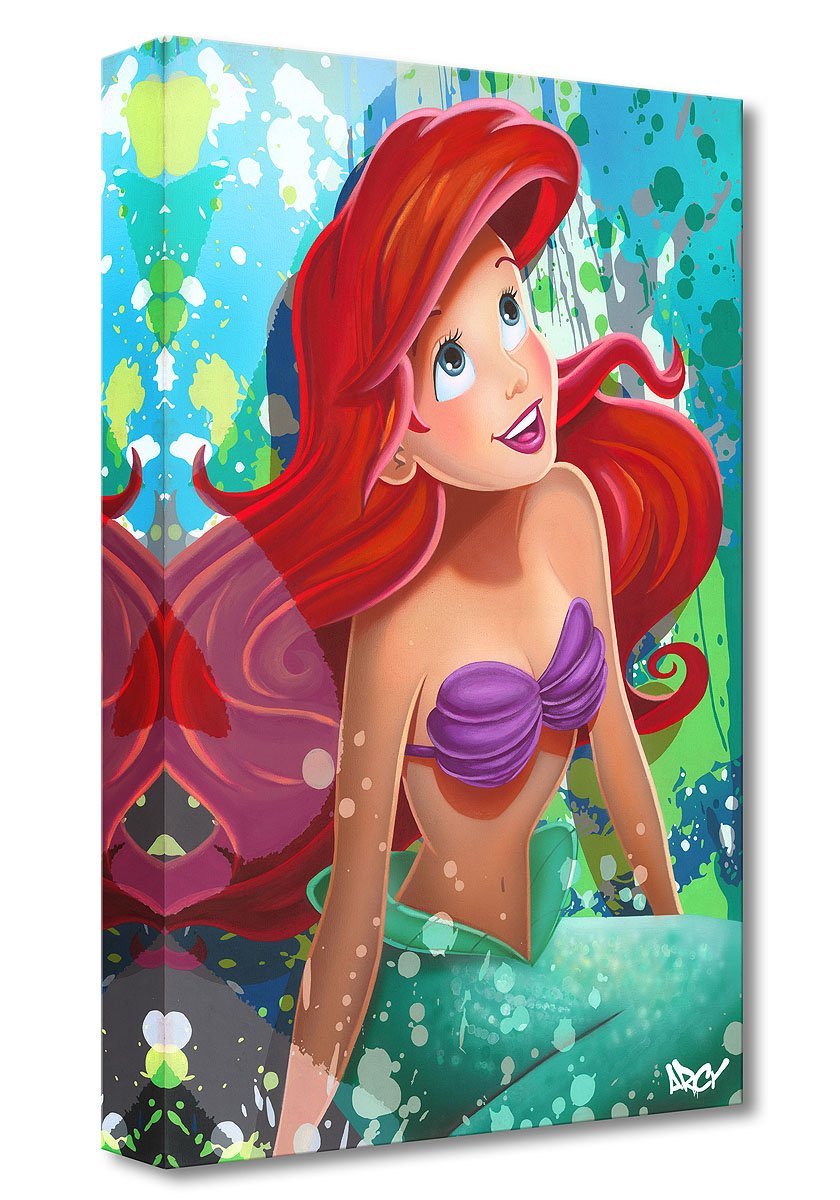 Arcy Disney "The Little Mermaid" Limited Edition Canvas Giclee