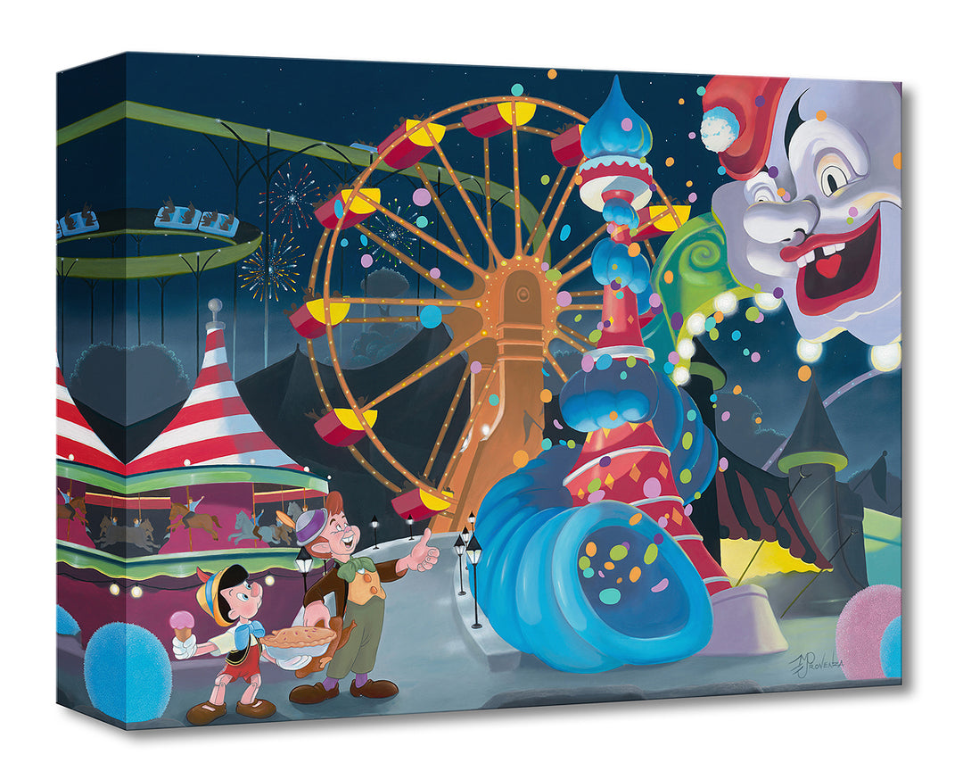 Michael Provenza Disney The Pleasure's All Mine Limited Edition Canvas Giclee