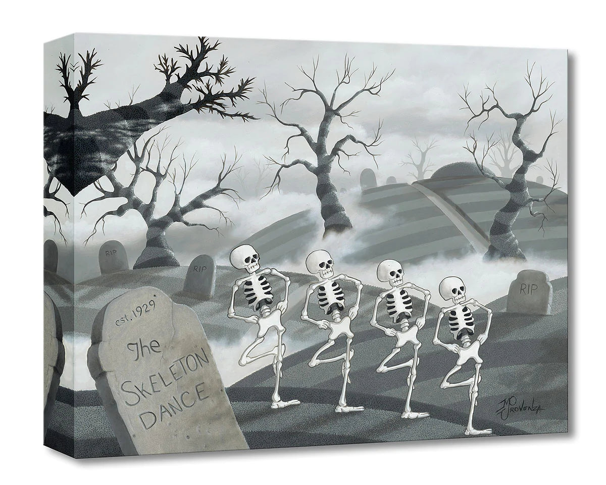 Michael Provenza Disney The Skeleton Dance Limited Edition Canvas Giclee