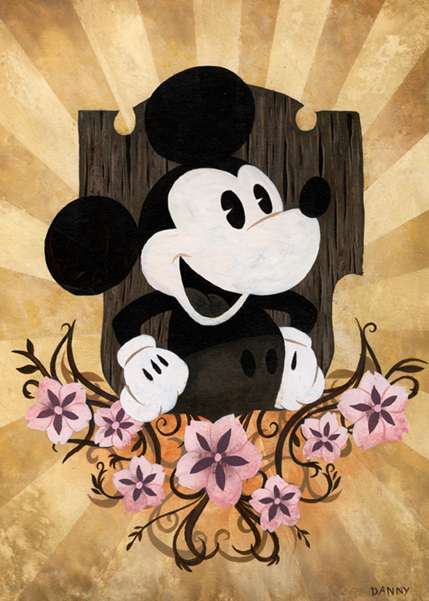 Daniel Arriaga Disney The Mouse Limited Edition Paper Giclee