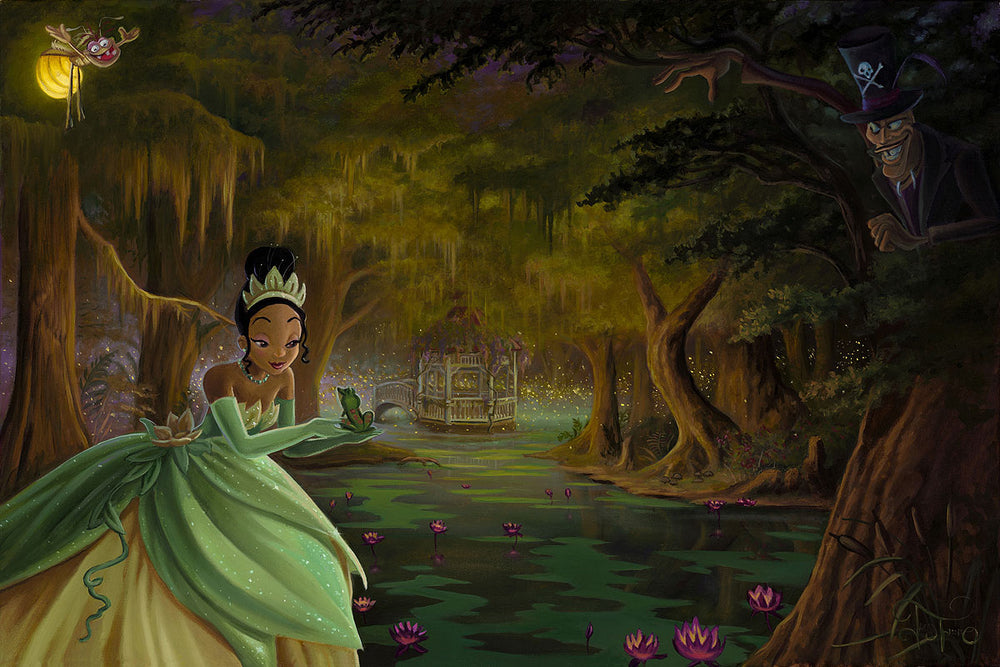 Jared Franco Disney Tiana's Enchantment Limited Edition Canvas Giclee