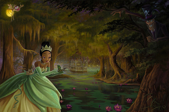 Jared Franco Disney Tiana's Enchantment Limited Edition Canvas Giclee