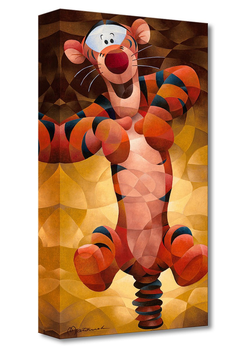 Tom Matousek Disney "Tigger's Bounce" Limited Edition Canvas Giclee