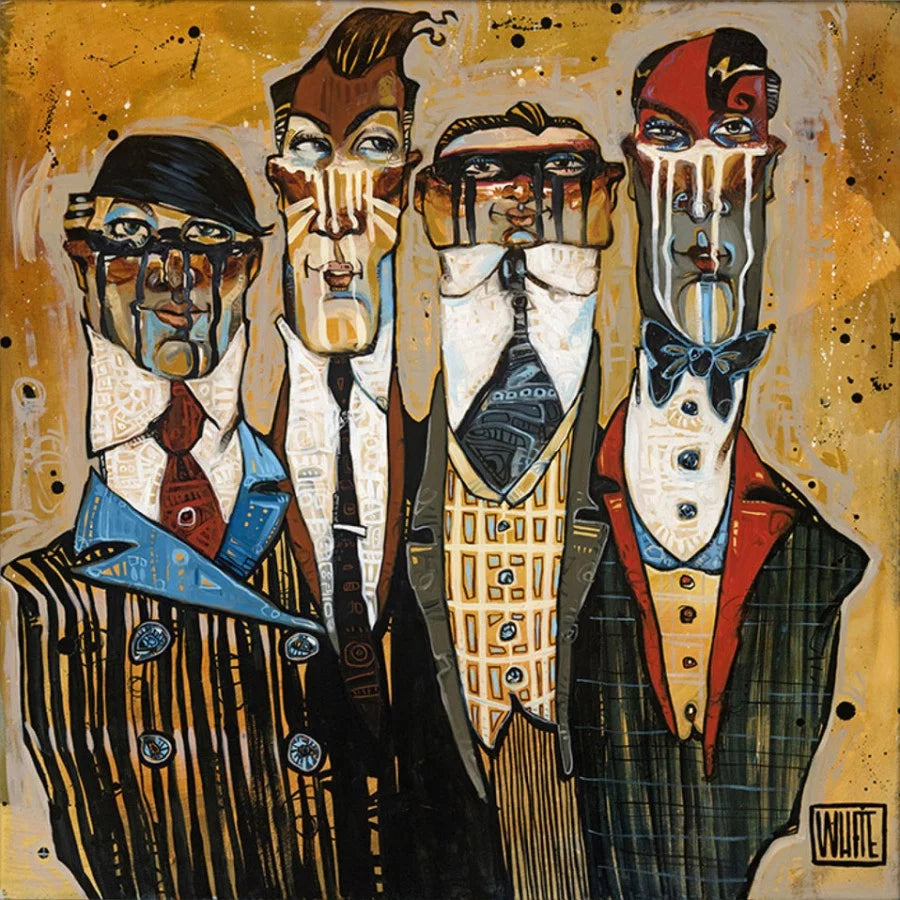 Todd White Suited for War Limited Edition Canvas Giclee