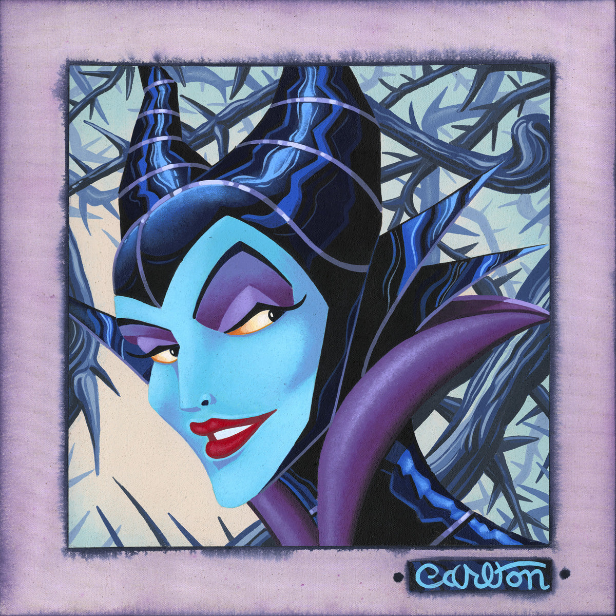 Trevor Carlton Disney Twisted and Evil Limited Edition Canvas Giclee