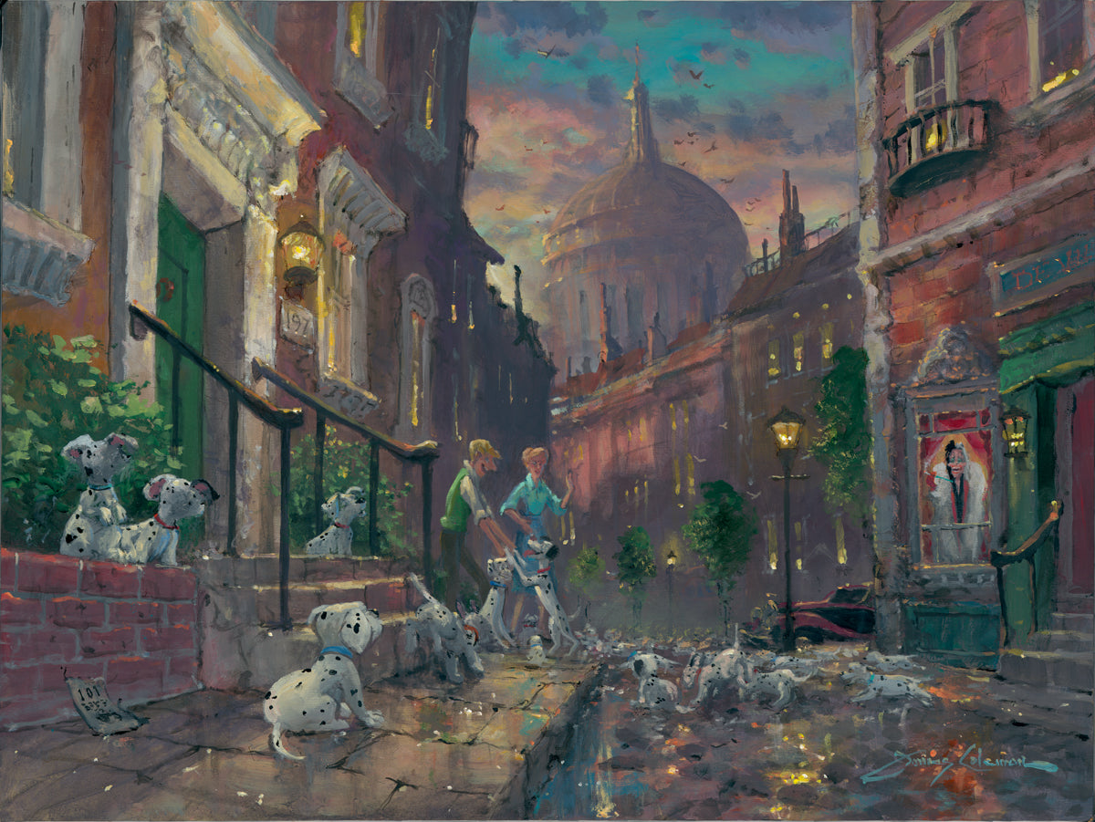 James Coleman Disney "We'll Keep Em'" Limited Edition Canvas Giclee