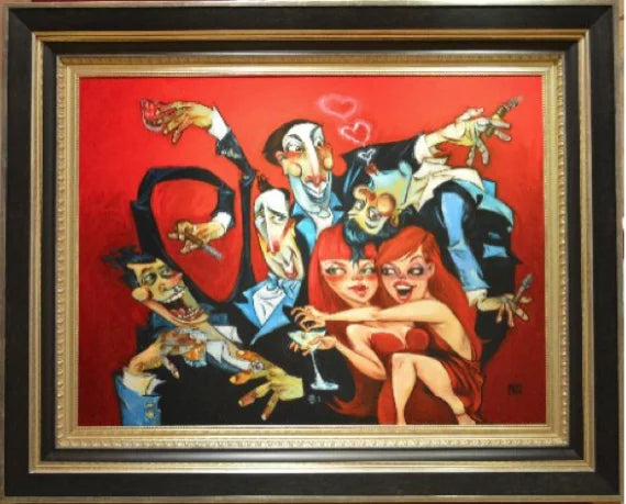 Todd White Red Hots Limited Edition Canvas Giclee