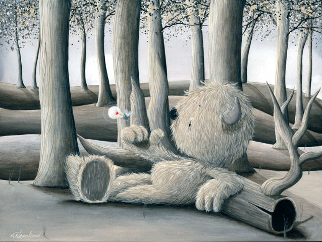 Fabio Napoleoni "You're Never Far Away" Limited Edition Canvas Giclee