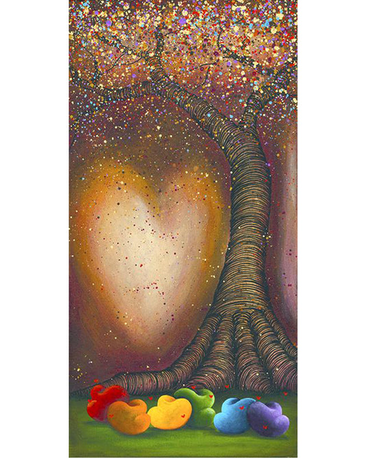 Fabio Napoleoni "A Safe Place Among Friends" Limited Edition Canvas Giclee