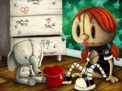 Fabio Napoleoni "It's Yours Forever" Limited Edition Paper Giclee