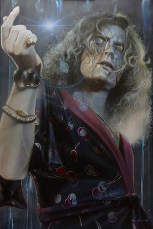 Stickman If It Keeps on Raining (Robert Plant) Limited Edition Canvas Giclee