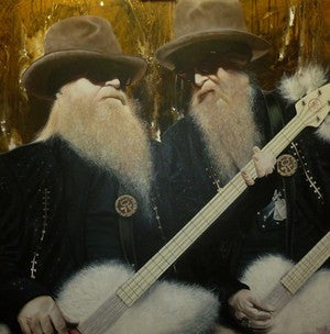 Stickman Coz Every Girlz Crazy ( ZZ Top's) Limited Edition Canvas Giclee