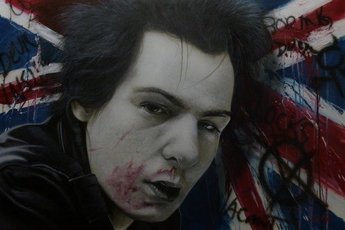Stickman I Wanna Destroy The Passerby (Sid Vicious) Limited Edition Canvas Giclee