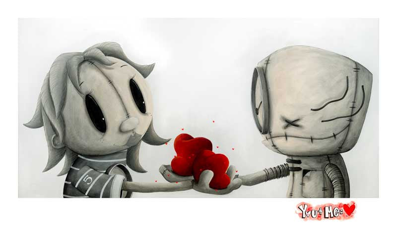 Fabio Napoleoni "My Love For Your Love" Limited Edition Paper Giclee