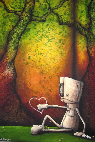 Fabio Napoleoni "Your Presence is Required" - Framed Limited Edition Canvas Giclee