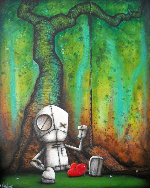 Fabio Napoleoni "If Only I Could Go Back" Limited Edition Canvas Giclee