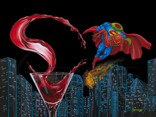 Michael Godard "Super-Tini" Limited Edition Canvas Giclee