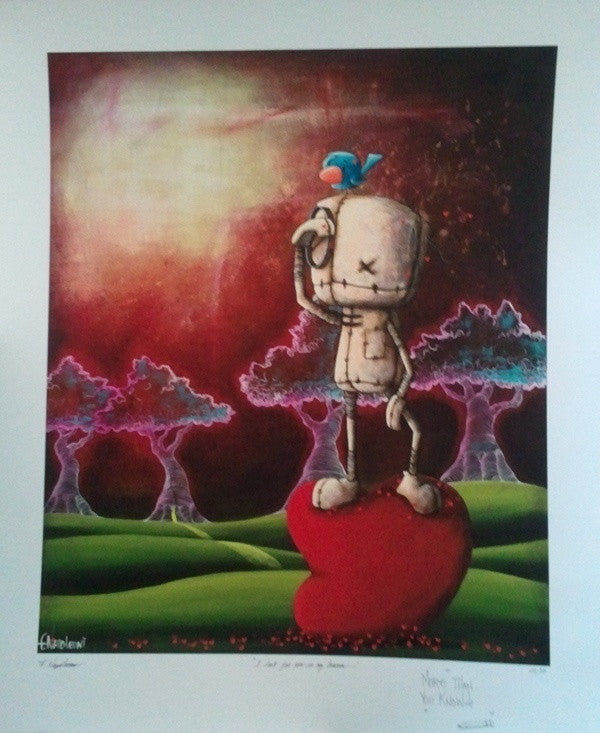 Fabio Napoleoni I Look for You in my Dreams Limited Edition Paper Giclee