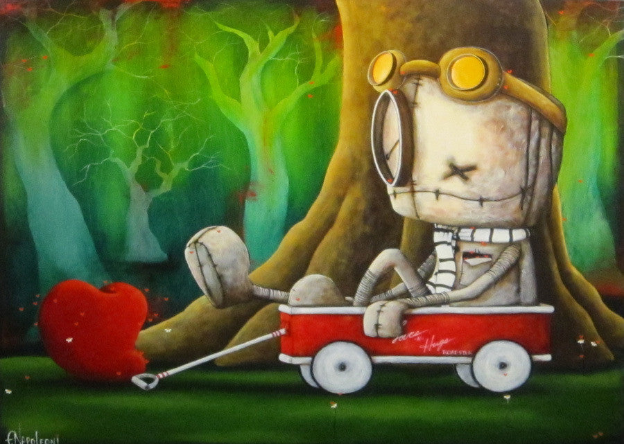 Fabio Napoleoni "Let's Get this Show on the Road" Limited Edition Paper Giclee