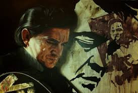 Stickman He Said John Go Do My Will (Johnny Cash) Limited Edition Canvas Giclee