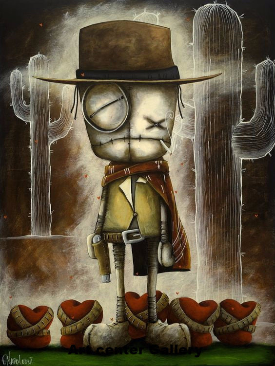 Fabio Napoleoni "The Good, The Bad, and The Loveless" Limited Edition Paper Giclee