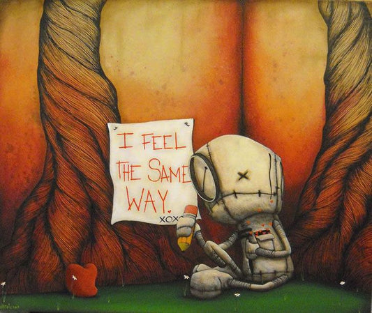 Fabio Napoleoni "Assurance Well Received" Limited Edition Paper Giclee