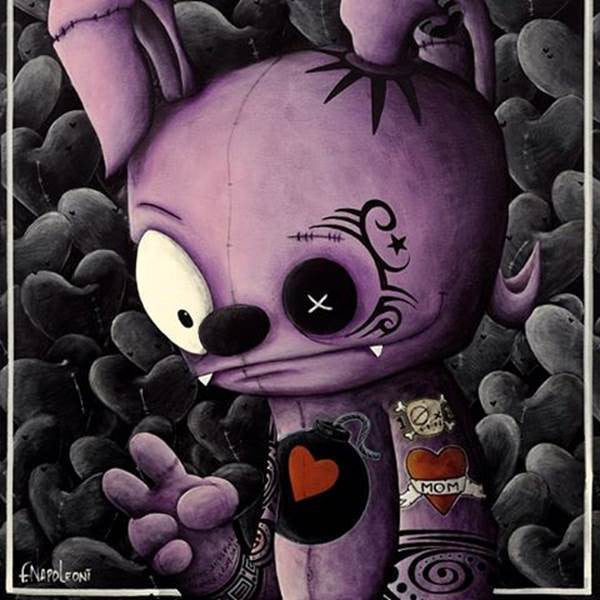 Fabio Napoleoni "Bad Boy" Limited Edition Paper Giclee