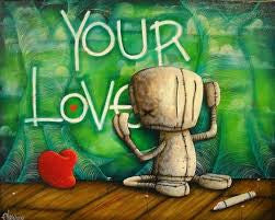 Fabio Napoleoni "How Can I Miss Something" Limited Edition Canvas Giclee
