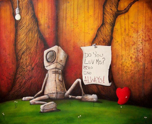 Fabio Napoleoni "Doubt Was Lifted" Framed Limited Edition Canvas Giclee