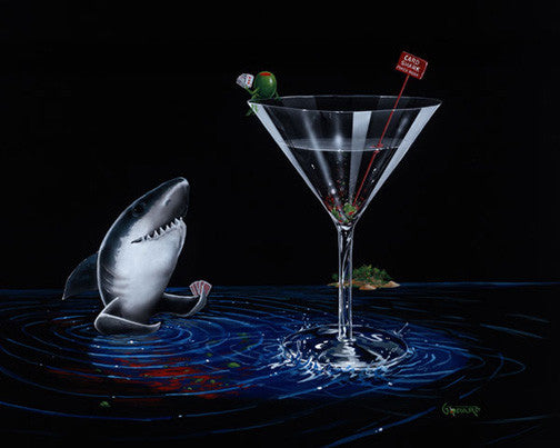 Michael Godard "Card Shark" Limited Edition Giclee