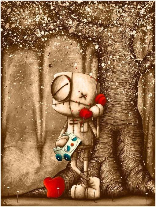 Fabio Napoleoni "Your Voice Makes My Heart Sing" Limited Edition Canvas Giclee