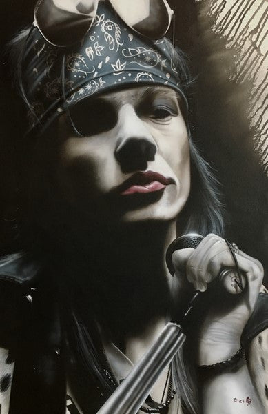 Stickman Cause Nothing Lasts Forever (Axl) Limited Edition Canvas Giclee