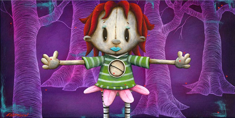 Fabio Napoleoni "And I Love You this Much" Limited Edition Paper Giclee