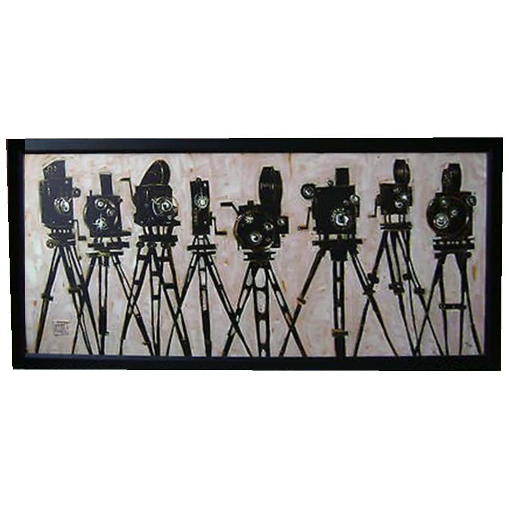 Todd White Action Sticks Limited Edition Canvas Giclee