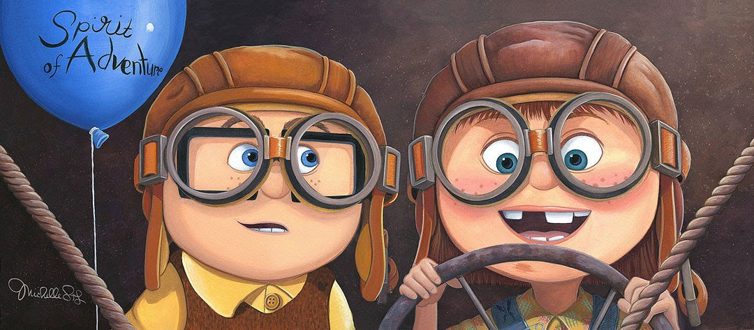 Michelle St. Laurent Disney Adventure Awaits Limited Edition Canvas Giclee