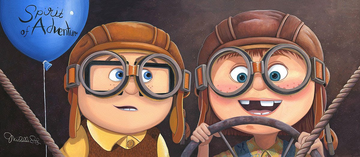 Michelle St. Laurent Disney Adventure Awaits Limited Edition Canvas Giclee