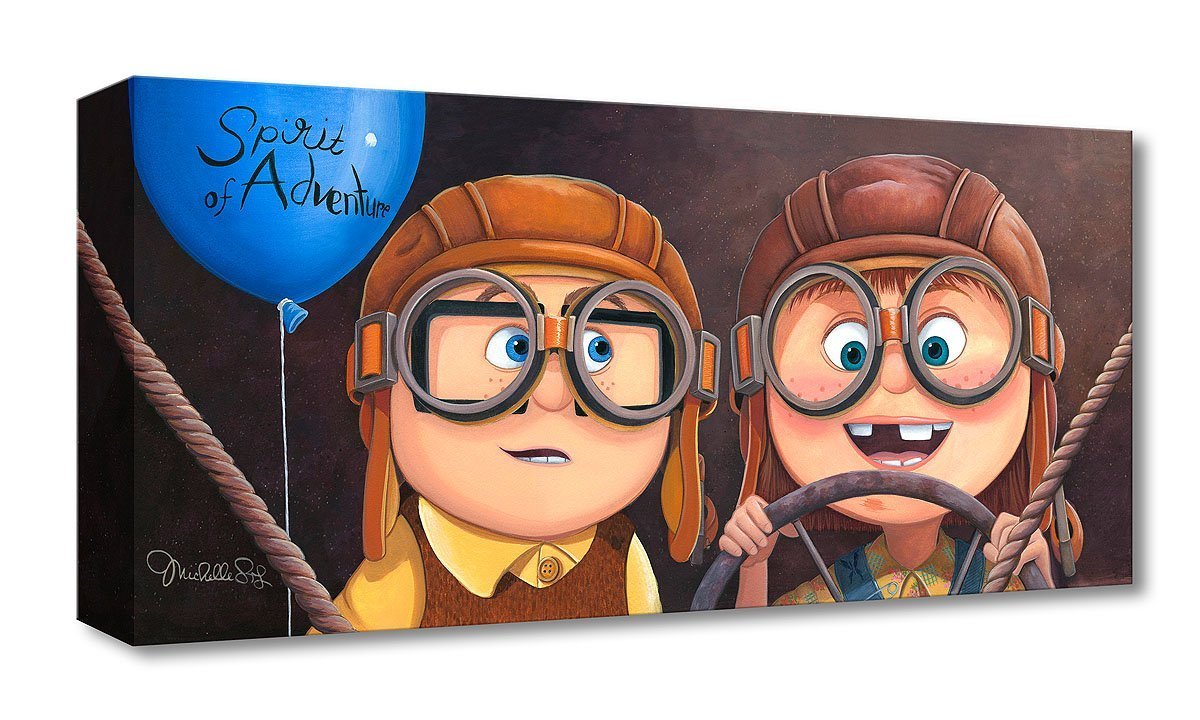 Michelle St. Laurent Disney "Adventure Awaits" Limited Edition Canvas Giclee
