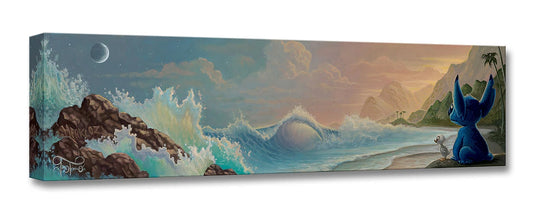 Jared Franco Disney "Aloha Sunset" Limited Edition Canvas Giclee