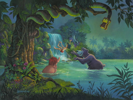 Michael Humphries Disney "At Home in the Wild" Limited Edition Canvas Giclee
