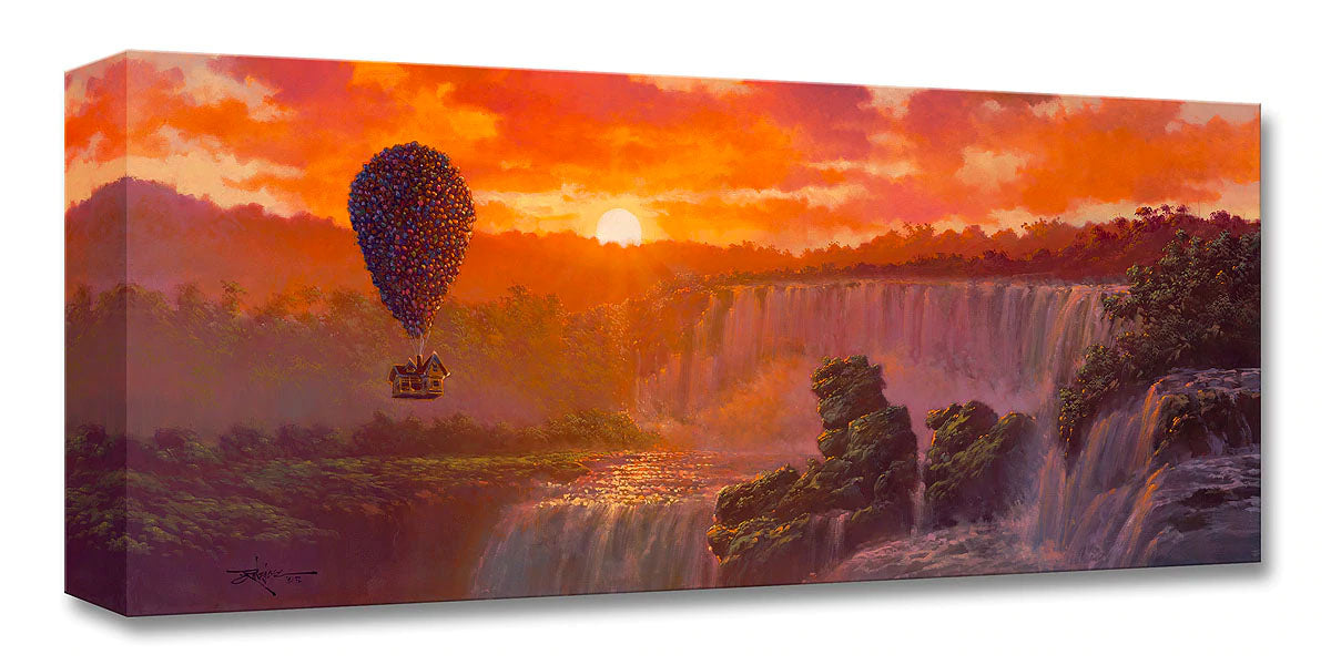 Rodel Gonzalez Disney "A World of Adventure" Limited Edition Canvas Giclee