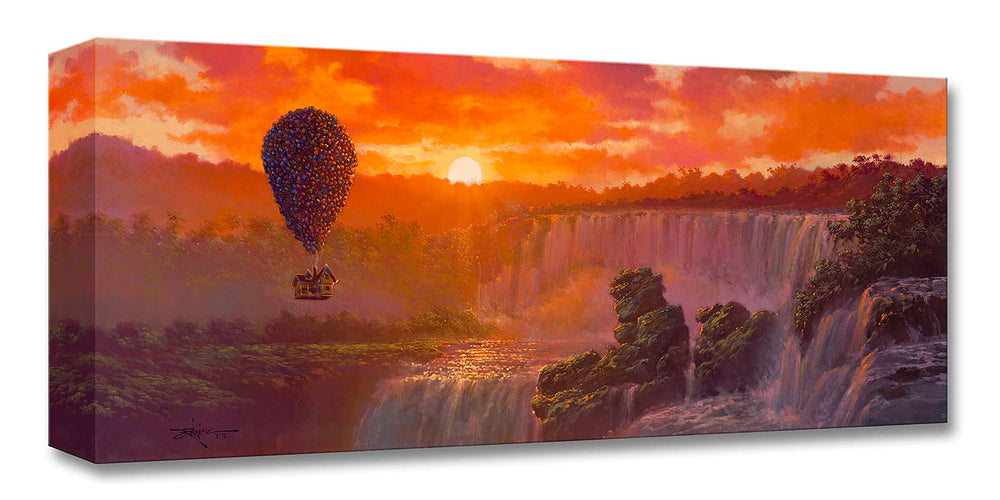 Rodel Gonzalez Disney A World of Adventure Limited Edition Canvas Giclee