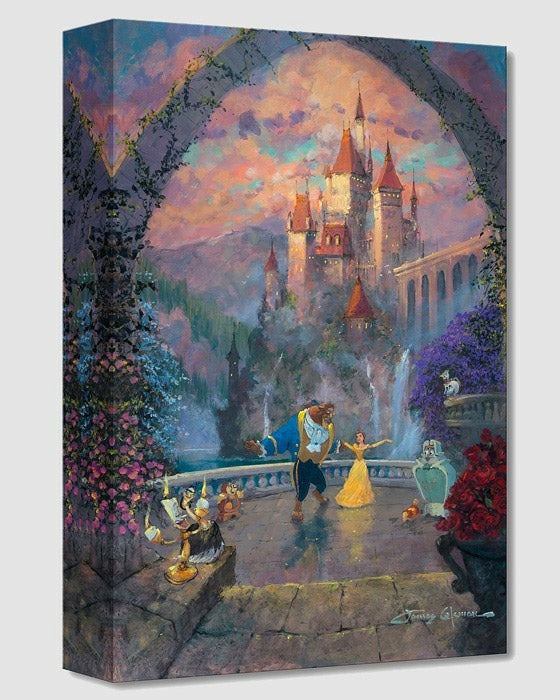 James Coleman Disney Beast and Belle Forever Limited Edition Canvas Giclee