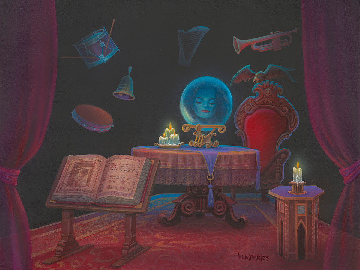 Michael Humphries Disney "A Message from Beyond" Limited Edition Canvas Giclee