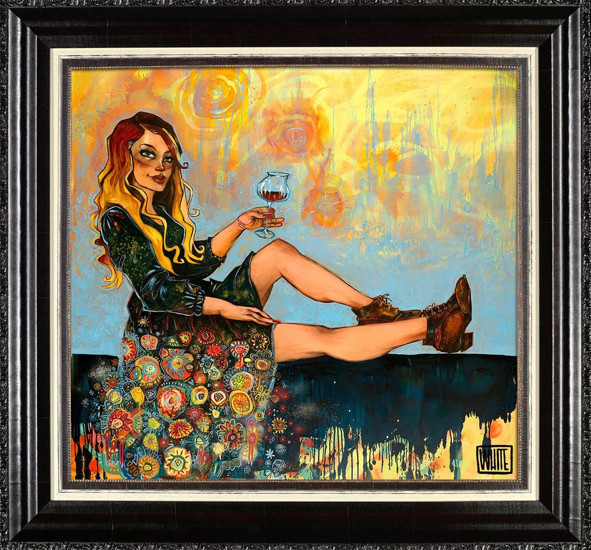 Todd White "Boots Like These" Limited Edition Canvas Giclee