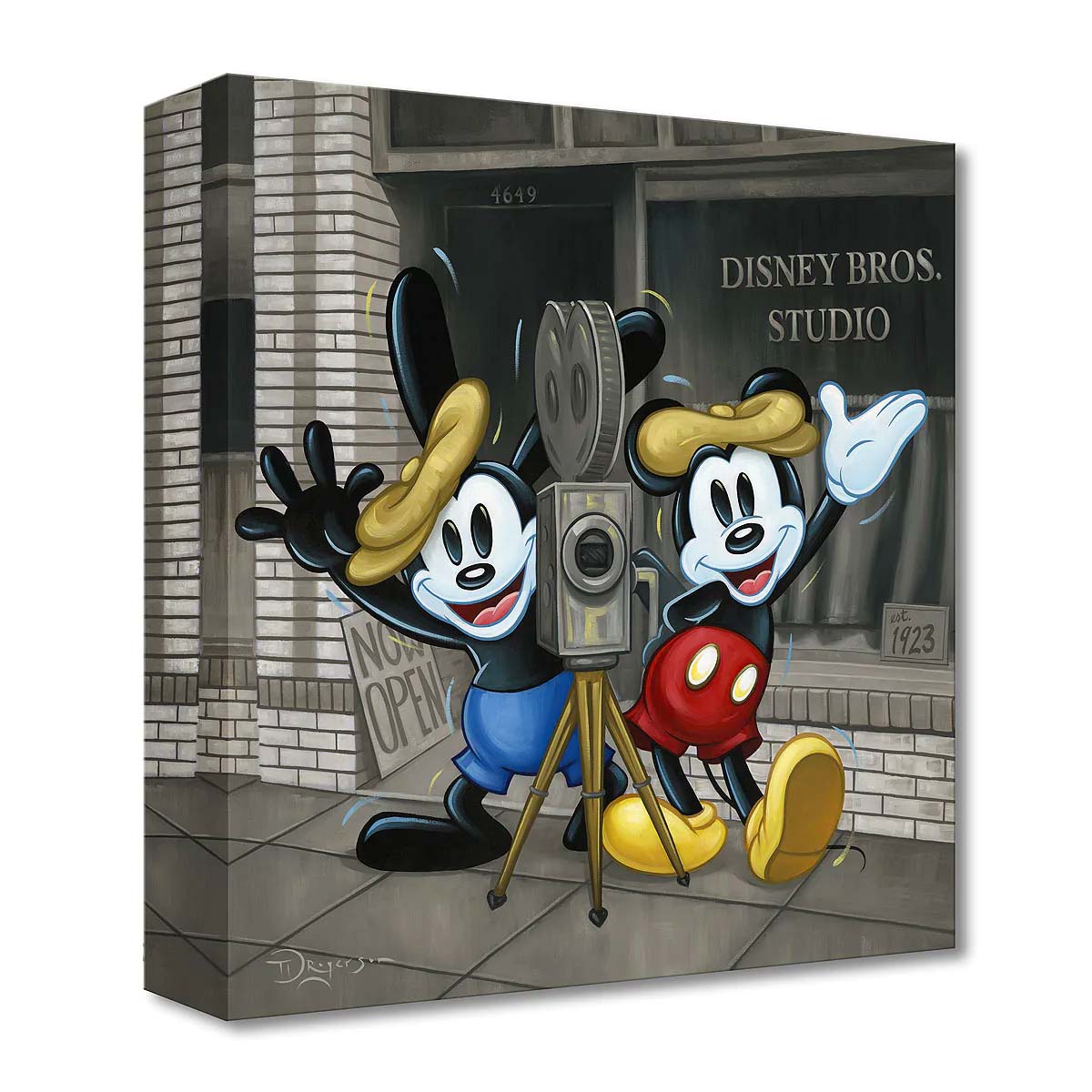 Tim Rogerson Disney "Bros in Business" Limited Edition Canvas Giclee