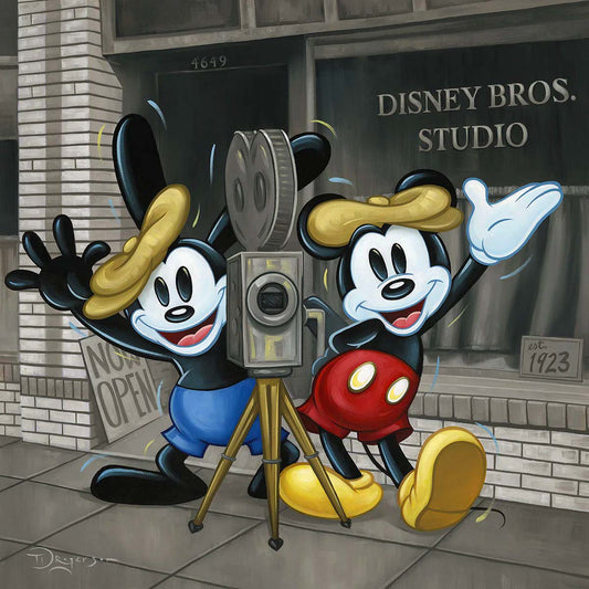 Tim Rogerson Disney "Bros in Business" Limited Edition Canvas Giclee